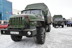 Своих не бросаем. Из Ядрина в зону СВО отправилась очередная партия гуманитарного груза