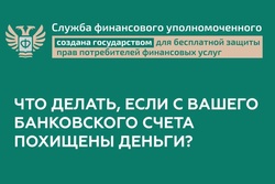 Что делать, если с Вашего банковского счета похищены деньги?