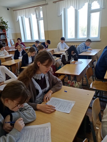Янтиковцы присоединились к образовательной акции «Избирательный диктант»