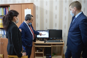 Глава администрации района Владимир Михайлов посетил Шимкусское сельское поселение