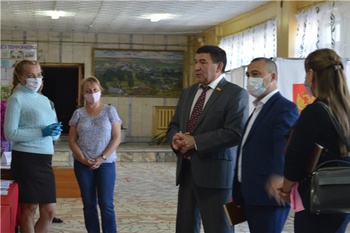 Янтиковский район посетил депутат Государственного Совета Чувашской Республики Юрий Зорин