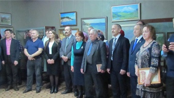 В Янтиковском краеведческом музее открылась выставка Союза чувашских художников «Кавак хуппи» («Озарение»)