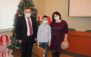 министр финансов Чувашии Михаил Ноздряков снял с «Ёлки желаний» мечту 12-летнего Максима