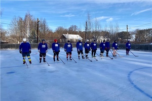 Состоялся чемпионат Янтиковского района по хоккею