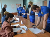 Участие Молодежного правительства Янтиковского района в выборах