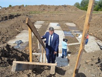 Олег Николаев посетил Янтиковский район