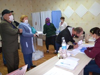 Михаил Яковлев принял участие в голосовании