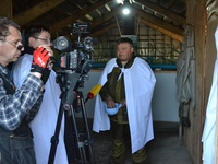 Журналисты в форелевском хозяйстве Янтиковского района