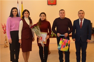 В Янтиковском районе состоялась церемония имянаречения первого новорожденного 2021 года