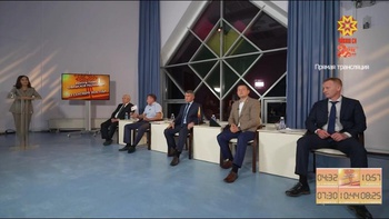 Олег Николаев впервые принял участие в предвыборных дебатах на выборах Главы республики