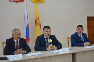 Руководитель Администрации Главы Чувашской Республики Вячеслав Борисов посетил Янтиковский район