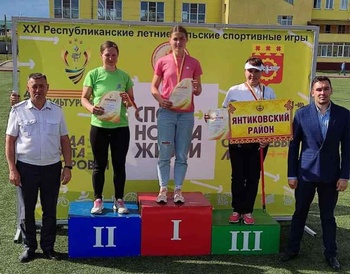 Янтиковский район принял участие в республиканских летних сельских спортивных играх