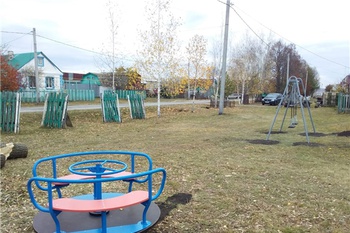 В Янтиковском сельском поселении появились 4 детские площадки