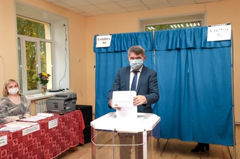 Олег Николаев: «Важно, чтобы каждый избиратель воспользовался своим правом на выбор»