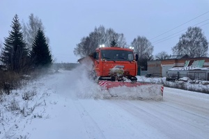 орожники перешли на режим зимнего содержания дорог