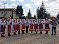 Янтиковцы на репетиции песенного марафона "Песни России"