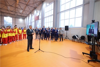 Физкультурно-оздоровительный комплекс в Чувашии открыли в рамках международного форума «Россия – спортивная держава»