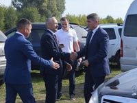 Олег Николаев посетил Янтиковский район