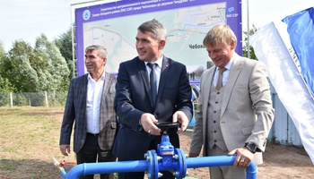 В деревне Чандрово централизованное водоснабжение домов заработало в полную силу