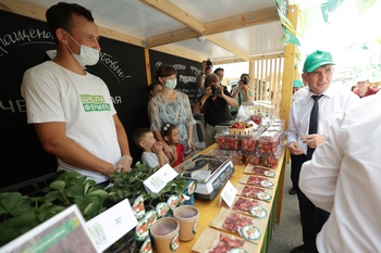 Фестиваль фермерской продукции «СВОЁ» открылся в Чувашии в День Республики
