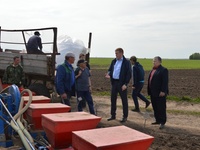Рабочая поездка главы администрации Янтиковского района в сельскохозяйственные предприятия