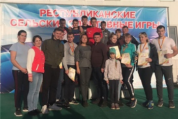 Команда Янтиковского района приняла участие в XX Республиканских летних сельских спортивных играх