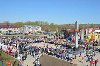 Янтиковском районе  состоялось празднование 77-ой годовщины Победы в Великой Отечественной войне
