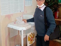 Фоторепортаж с  голосования на выборах  в Янтиковском районе