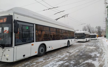 Новые троллейбусы «Горожанин» продолжают поступать в Чувашию