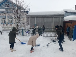 Народная солидарность против снежной стихии в Чувашии