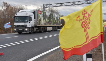 16 октября после капитального ремонта открыли движение на автомобильной дороге М-7 «Волга» вблизи Козловского района