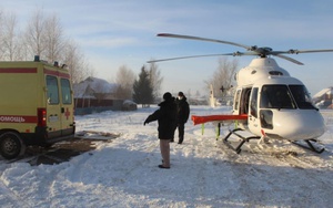 Санитарная авиация помогла доставить в больницы 52 человека