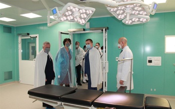 В операционном блоке кардиодиспансера в Чебоксарах завершили установку комплекса «чистые помещения»