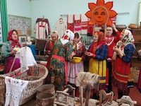 Театрализованное представление праздника "Мӑнкун", "Чувашская пасха"
