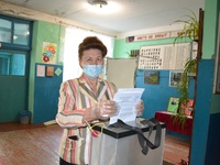 Жители Янтиковского района активно идут на выборы