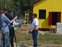 Съемочная группа Национального телевидения Чувашии побывала в Янтиковском районе