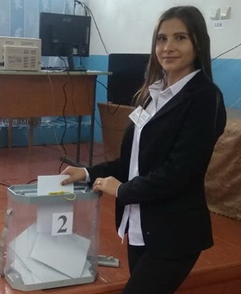 Члены Молодежного правительства приняли участие в выборах